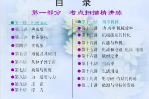 2023年中考物理总复习全套 PPT P667页